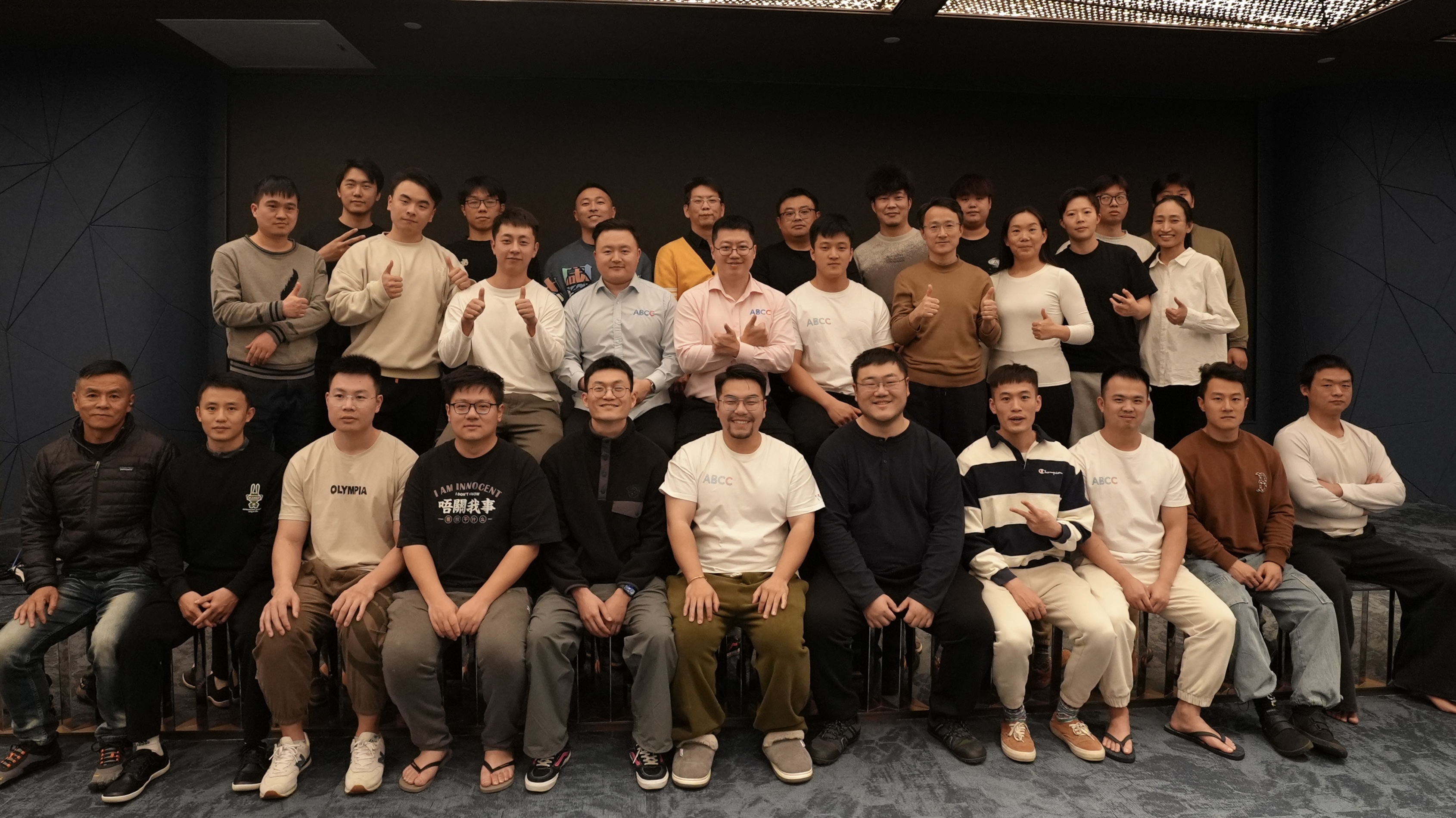 进阶课合影